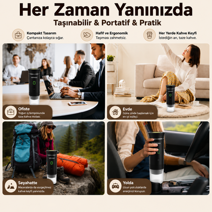 Velresso™ Taşınabilir  Espresso  Kahve Makinesi